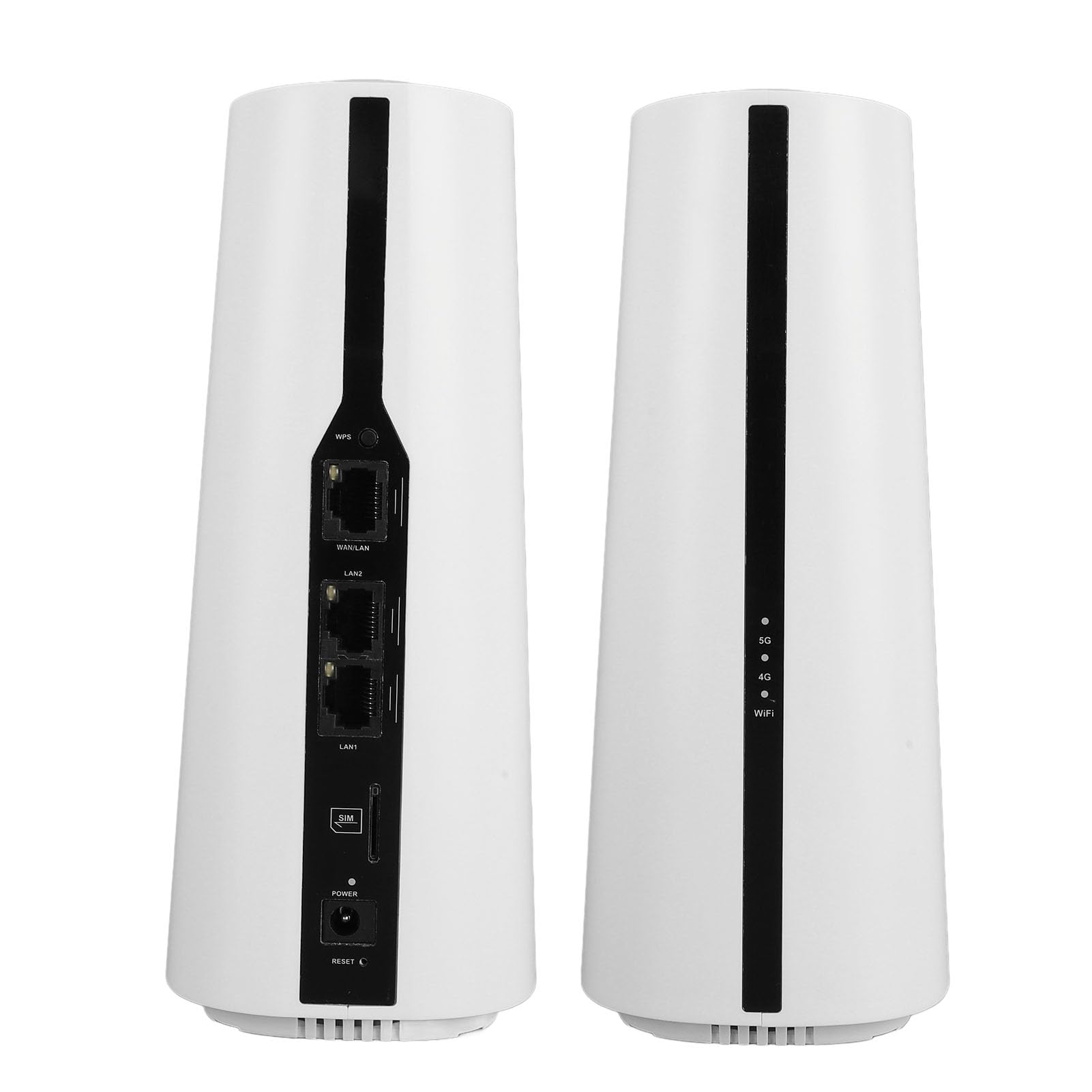 Photo 1 of 5G Router with SIM Card Slot, Dual Band 2.4G 5.8G Modem, Supports 32 Users, Indoor Home Office Internet Router, US Plug 100-240V