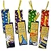 Fun Express Curated Nirvana Wizard and Mage Party Favor Bundle Including Witch's Broom Pens, Wizards Academy Bookmarks, and Lightning Bolt Tattoos | Perfect for Birthday Parties or Award Favors