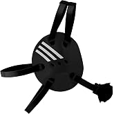 adidas aE100 Response Wrestling Headgear | vinyl harness, molded cup, 6.9 oz - team uniform ear protection - all levels