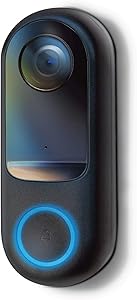 Home Zone Security Doorbell Camera - Smart 2.4GHz 1080P Hardwired Doorbell Camera, No Subscription Required (for Wired Doorbell Systems with Mechanical Chime)