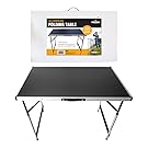 Milestone Camping Aluminium Folding Table - Black
