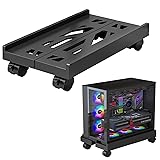 Adjustable Mobile CPU Stand, Ventilated Computer