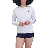 Nautica Womens Rashguard – Quick-Dry, UPF Protection, Swim Shirt, Pool, Beach, Hiking, Yoga, Volleyball