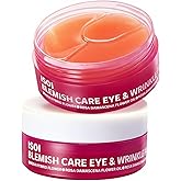 ISOI Blemish Care Under Eye Patch for Dark Circles, Puffiness and Wrinkles, Hydrating Gel Eye Masks with Hyaluronic Acid & Bulgarian Rose Oil, Korean Skin Care (90 pcs, 3.17 oz)