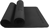 Karma Fitness Large Exercise Mat Extra Wide 80cm x 183cm x 10mm Black view 6