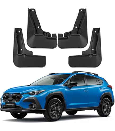 XUKEY 4PCS Mud Flaps For Subaru Crosstrek GU 2024 2025 - Front & Rear Splash Guards