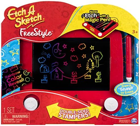 Etch A Sketch Freestyle Drawing Pad With Stylus And Stampers