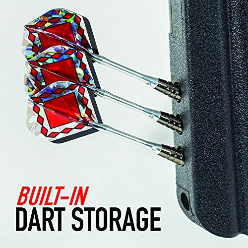 Franklin Sports Electronic Dartboard Set - Digital Dartboard with Scoreboard - Official Size 15.5" - Safe Soft Tip Dartboard - FS6000 Franklin Sports Electronic Dartboard Set - Digital Dartboard with Scoreboard - Official Size 15.5" - Safe Soft Tip Dartboard - FS6000