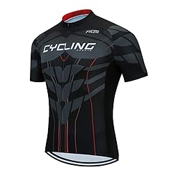 Cycling Jersey Men, Summer Short Sleeved Bike