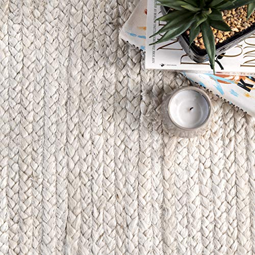 nuLOOM Rigo Hand woven Farmhouse Jute Area Rug Pricepulse