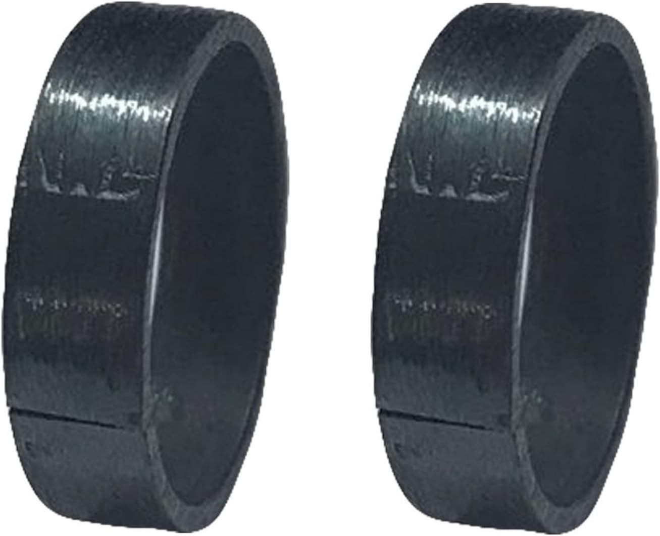 SAHAYA Set of 2 pcs Black Horseshoe Shani Dosh Niwaran Ring 4.5 mm (Rusted) Adjustable Size