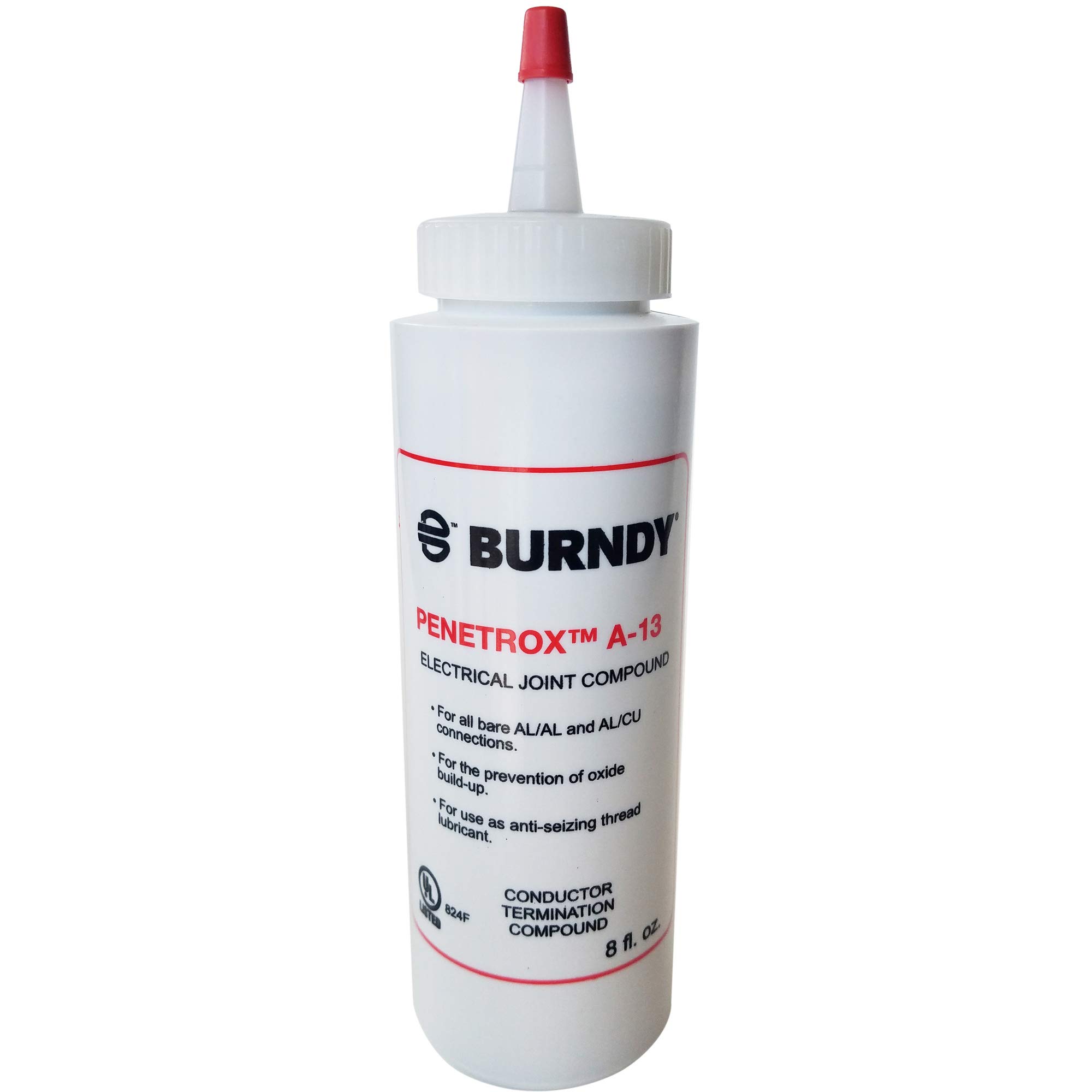 Burndy Penetrox A-13 Oxide-Inhibiting Joint Compound, 8 oz Squeeze Bottle | Electrical Contact Protection