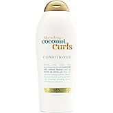OGX Quenching + Coconut Curls, Moisturizing Conditioner for Curly Hair, Detangling, Curl Enhancing, 25.4 fl oz
