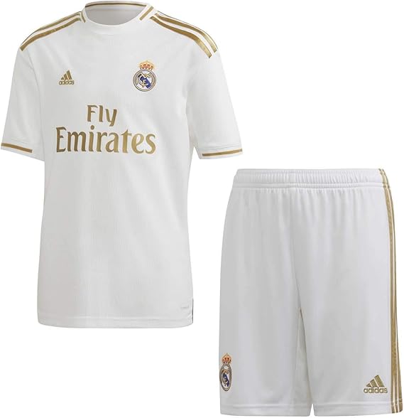 real madrid white and gold kit