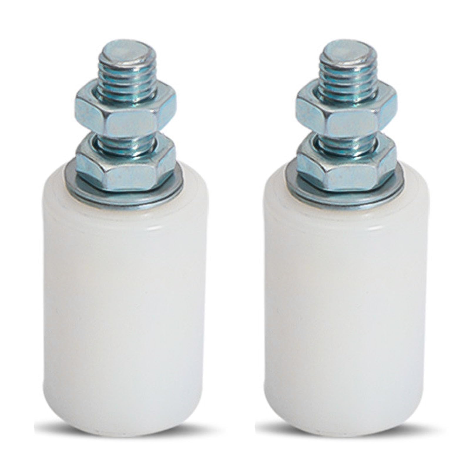 ANBOO 2 x Sliding Door Guide, Olive or Guide Rollers for Sliding Doors, Sliding Door Guides or Other Applications, 30 x 40 cm | Nylon Guide Plate