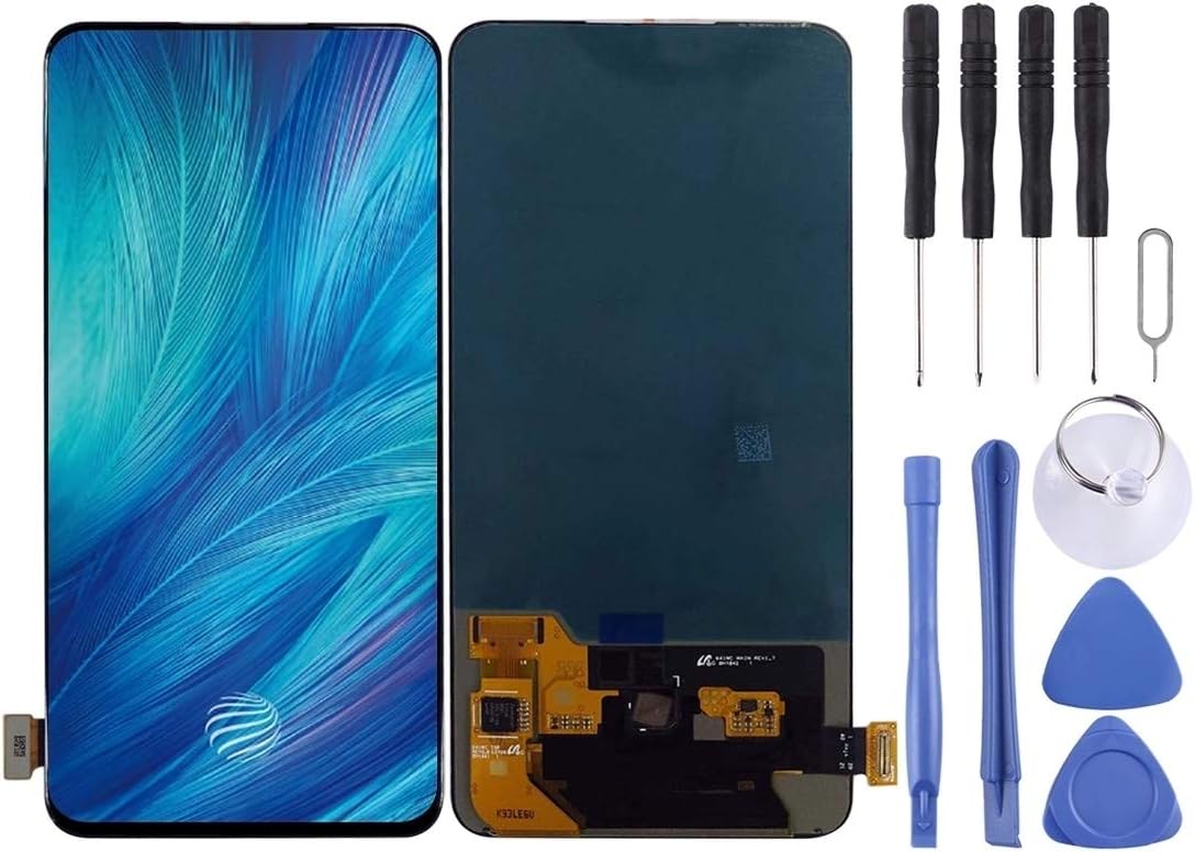 MDYHMC SMT AYS LCD Screen and Digitizer Full Assembly for Vivo S1 Pro / V15 Pro (Black) (Color : Black)