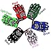 WPHMOTO Kids Full Finger Motorcycle Dirt Bike Riding Cycling Sports Gloves (S, Red)