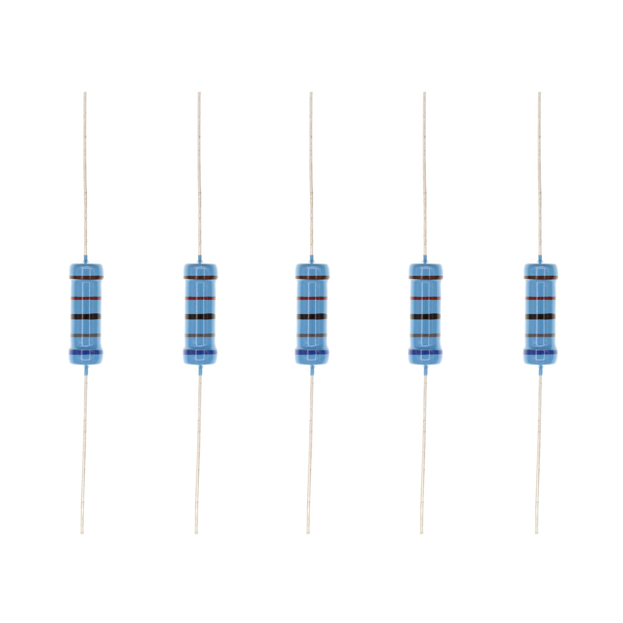 HUABAN 20PCS 3W 3 Watts 68K Ohm 1% Metal Film Resistor