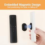 Giantree 4Pcs Magnetic Remote Control Holder Wall Mount - Black view 2