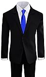 Black n Bianco Boys Formal Black Suit with Shirt