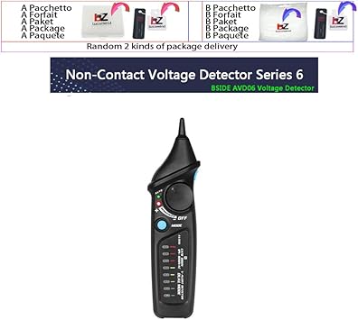 Amazon Com Detector De Voltaje Sin Contacto Probador Bside Avd06