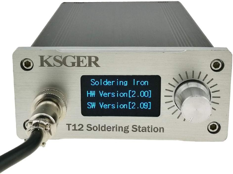 KSGER T12 Soldering Station OLED DIY Kits STM32 V2.01 Temperature