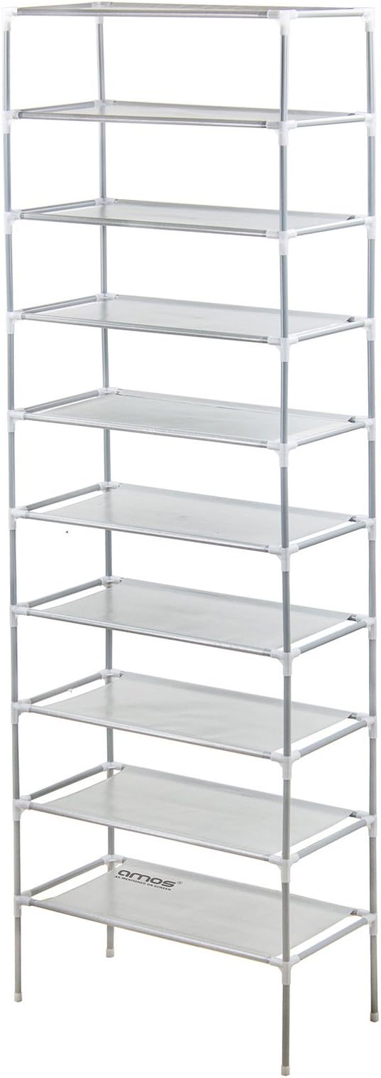 room essentials expandable shoe rack on Shoe Storage 5 10 Tier Extendable Shoe Rack 25 50 Pairs Space Saving Storage Organiser Shelf Home Furniture Diy