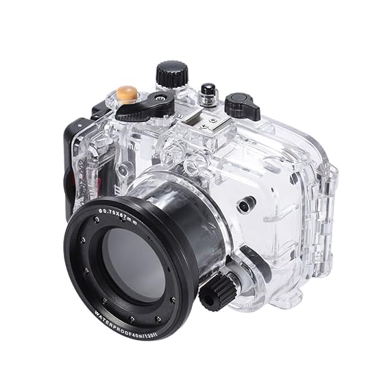 Andoer sy-6 40 m/130 ft impermeable cámara cubierta Submarino ...