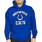 Team Fan Apparel NFL Adult Gameday Hooded Sweatshirt - Poly Fleece Cotton Blend - Stay Warm and Represent Your Team in Style