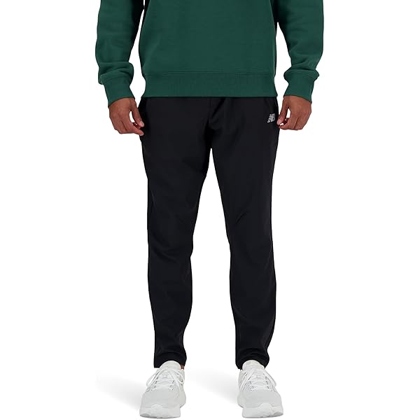 ウエア New Balance - NEW BALANCE men&#39;spants New Balance Men's Core Woven Pant, Black, X-Large : Amazon