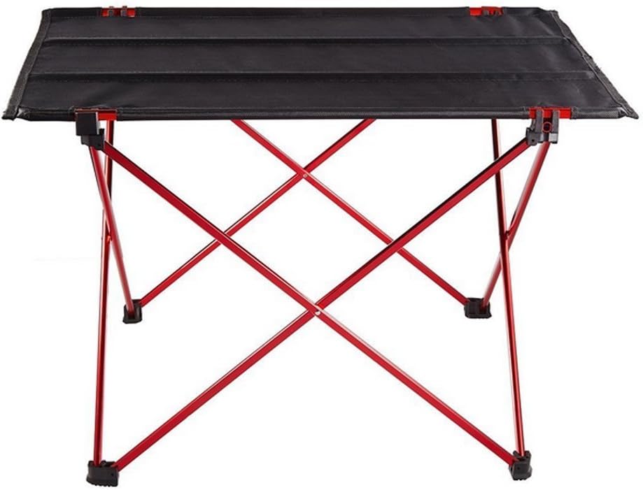 LUUFAN Lightweight Camping Folding Table, Portable Compact Picnic Table Folding Roll up Tables with Carry Bag for Camping Travel Beach Picnic Outdoor Activity (S & L)