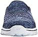 Skechers Performance Womens Go Walk 3 Glisten Walking Shoe,Navy/White,7.5 M US