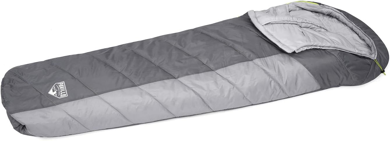 Bestway Unisex Adult Pavillo Mummy Sleeping Bag Hiberhide 0 Inch 230 x 80 x 55 cm, 230 x 80 x 55 cm, colour, 230x80x55 cm