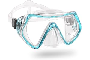WACOOL Adults Teens Youth Kids Snorkeling Diving Scuba Swim Swimming Mask Anti-Fog Coated Glass Diving Anti-Splash