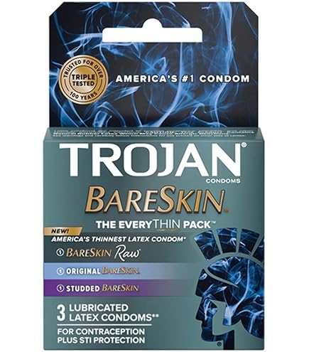 Amazon.com: TROJAN BareSkin Raw Thin Condoms & K-Y Jelly Water Based Lube  for Sex : Health & Household
