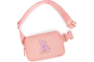 Uygafly Birthday Gifts for 5 6 7 8 9 10 11 12 13 Year Old Girls,Cute Teen Trendy Stuff Belt Bag for Women Girls Kids,Fanny Pack Crossbody Bags Waist Packs Girls Essentials - Peach Bag,Pink A