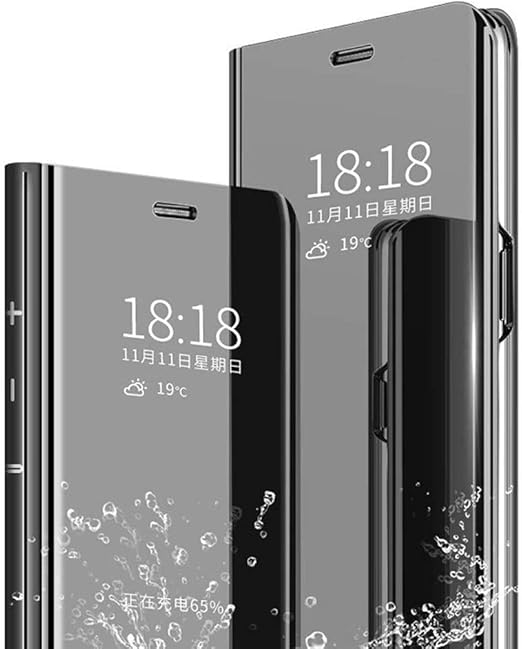 Amazon Com Iphone 8 Plus Mirror Case Translucent Clear View