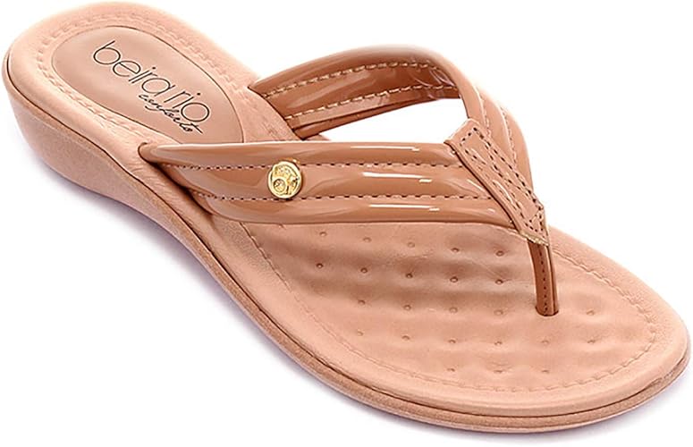 tamanco beira rio conforto verniz