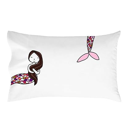 20x30 Inch Brunette Oh Susannah Brunette Mermaid Pillowcase