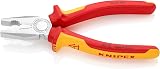 KNIPEX Combination Pliers Chrome-Plated Insulated 200 mm 03 06 200 VDE view 2