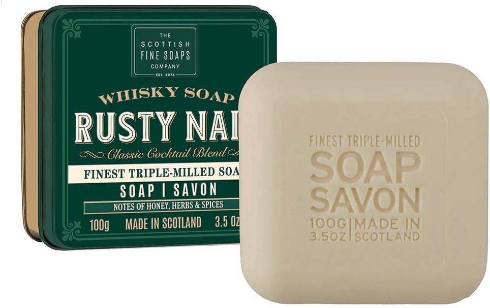 Scottish Soap Soap In A Tin Rusty Nail