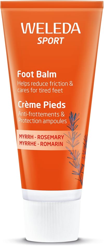 Weleda Foot Balm 75ml Cooling Moisturising Dry Skin Soften Callouses