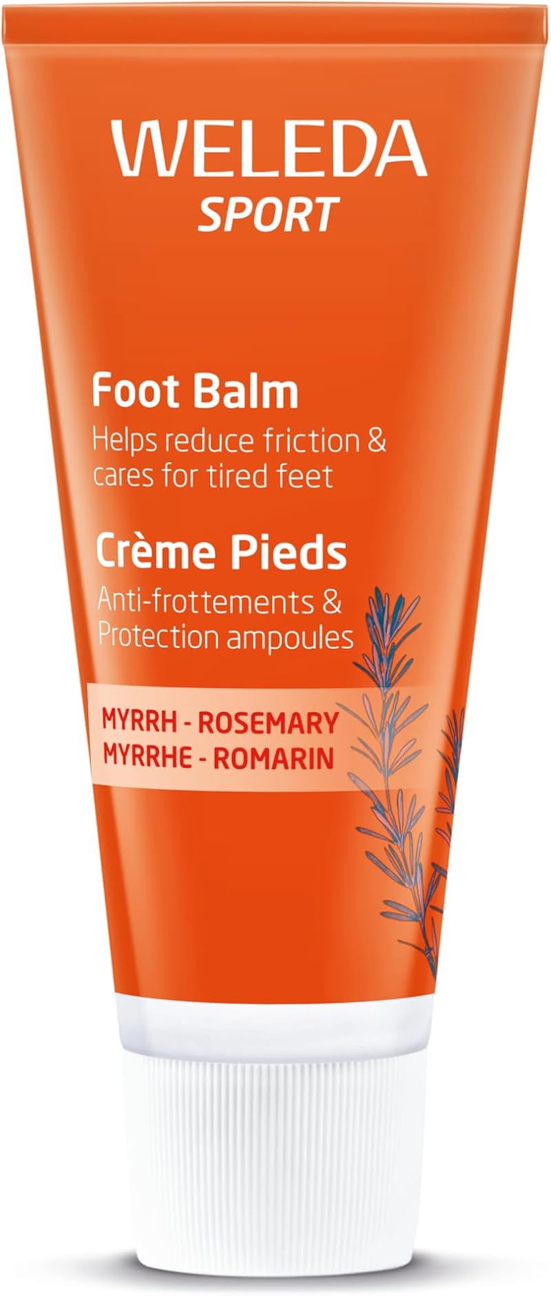 Weleda Foot Balm 75ml Cooling Moisturising Dry Skin Soften Callouses