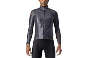 CASTELLI Men’s Aria Shell Jacket, Highly Packable Ultra-Light Wind Protective Cycling Apparel for Road Cycling & Bike Rides