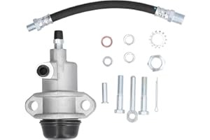 Clutch Slave Cylinder Hose Fittings Kit, Clutch Master and Slave Cylinder Assembly GSY106 Replacement for MGA MGB 1955 to 198