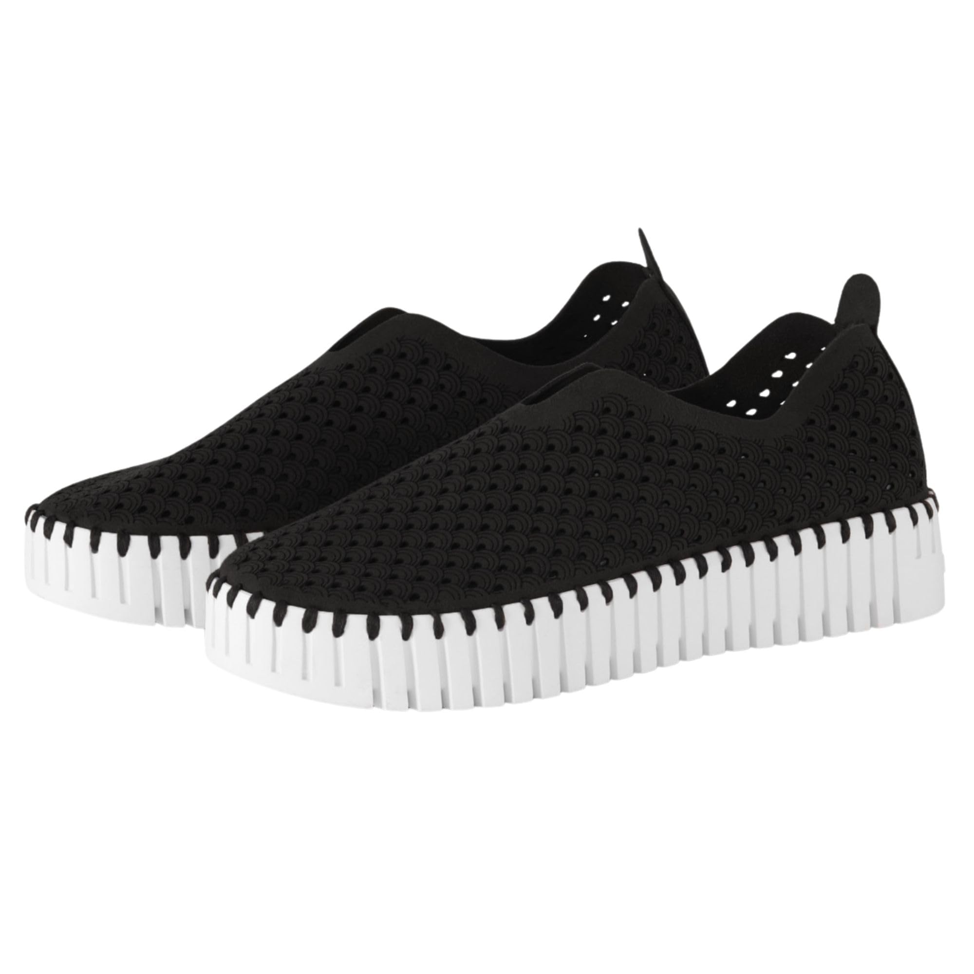 Photo 1 of Ilse Jacobsen HORNBAEK Women's Tulip 3373 Platform | Slip-On | Low-Top Black Size 9