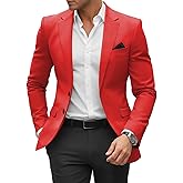 SHUZHXLZANGY Mens Blazers and Sport Coats Slim Fit Jackets for Men Casual Blazer Suit Formal Business
