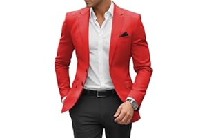 SHUZHXLZANGY Mens Blazers and Sport Coats Slim Fit Jackets for Men Casual Blazer Suit Formal Business