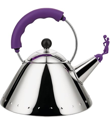 Amazon.com: Alessi Kettle 9093/1 Y - Kettle with Magnetic Bottom