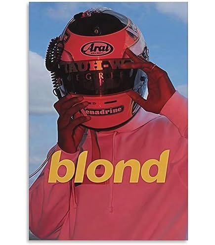 フランク・オーシャン Blond  Helmet ポスター Frank Ocean Blonde Helmet Poster — Vertigo Vinyl